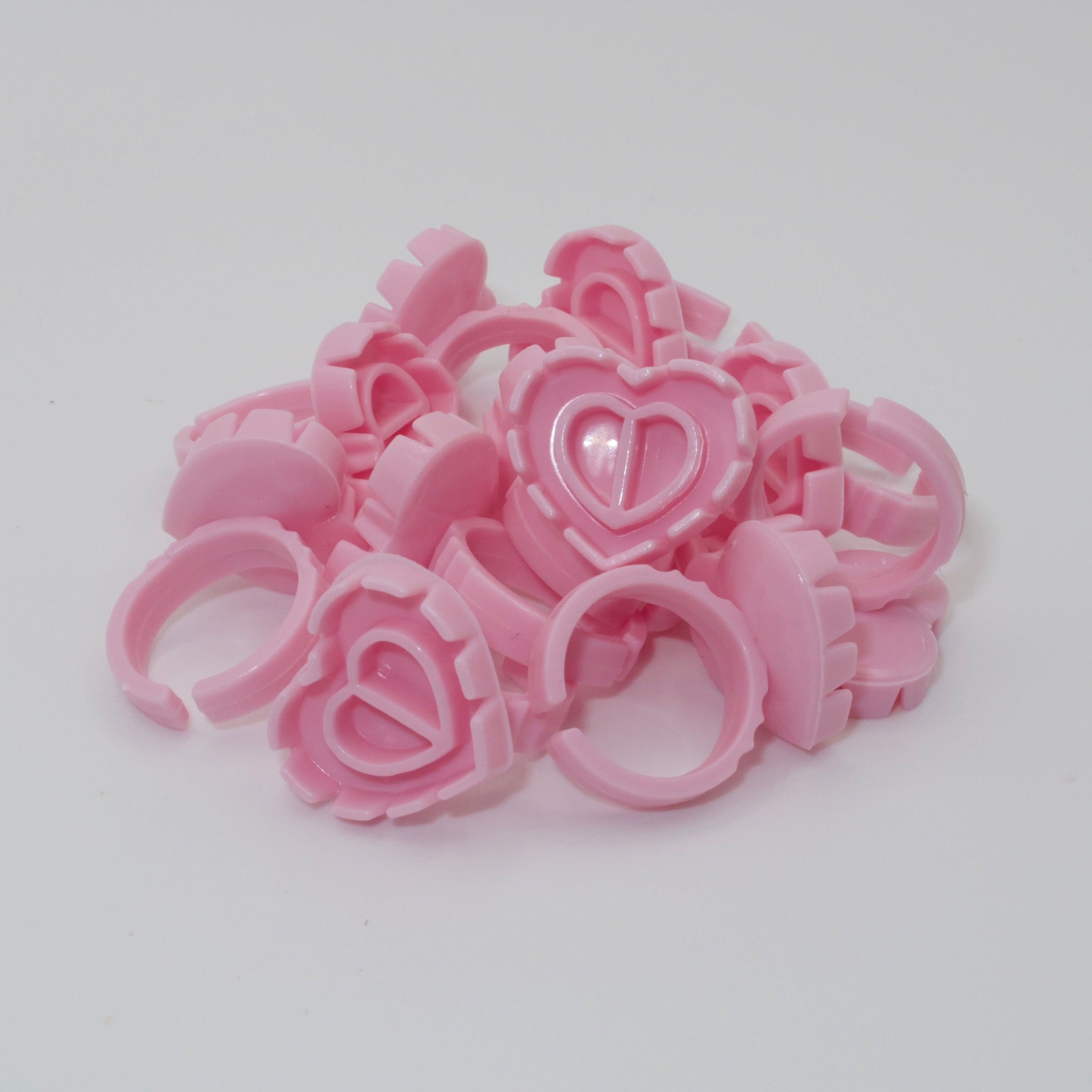 Pink Glue Rings